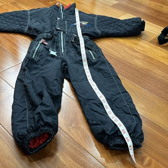 Vintage kids one piece white mountain powder skiing suit 6 - Picture 11 of 11